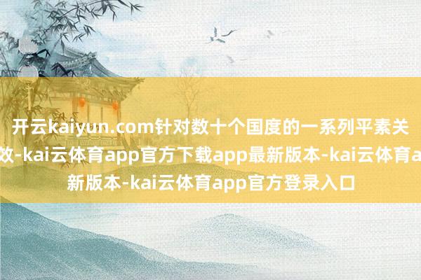 开云kaiyun.com针对数十个国度的一系列平素关税终于在周四见效-kai云体育app官方下载app最新版本-kai云体育app官方登录入口